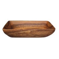 255 x 170 x 50mm Rectangular Bowl - Acacia Wood
