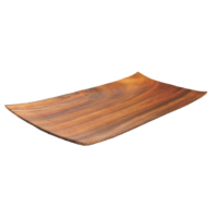 400 x 200 x 25mm Rectangular Tray - Acacia Wood