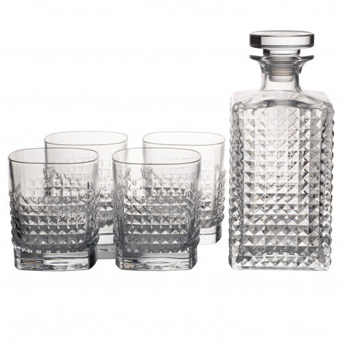 Elixir Whiskey Decanter 5 Piece Set