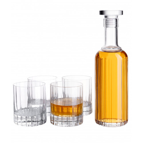 Bach Whiskey Decanter 5 Piece Set