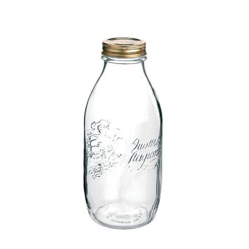 1000ml Glass Bottle with lid