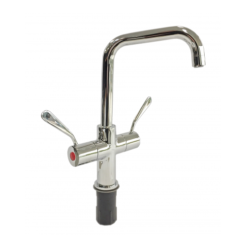 Acqualine Deck Mount Faucet with 180mm High neck Spout