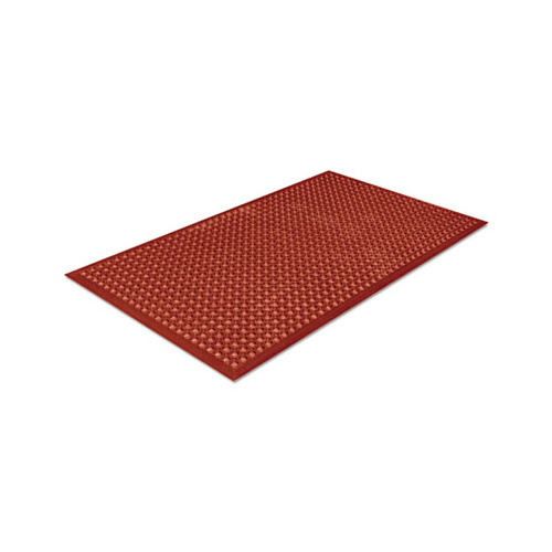 1500x900mm Anti-Fatigue Mat Terracotta
