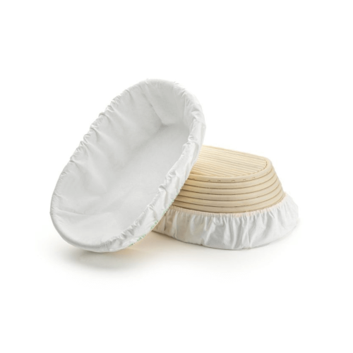 250mm Oval Banneton Proving Basket with Cover