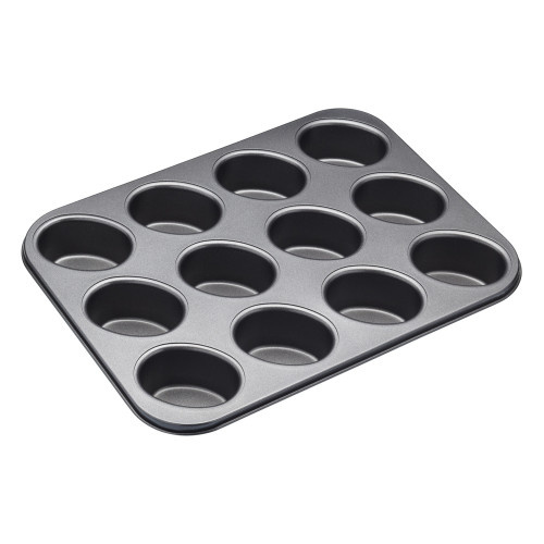 12 Cup Friand Pan - Non Stick - Mastercraft