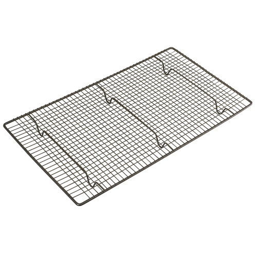 460x250mm Cooling Rack, Black,  Bakemaster