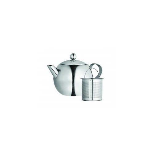 500ml Teapot with infusher, Stainless Steel Avanti