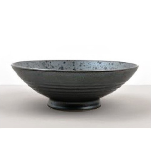 250mm Ramen Bowl Black Pearl