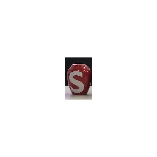 Red Salt Shaker with S 