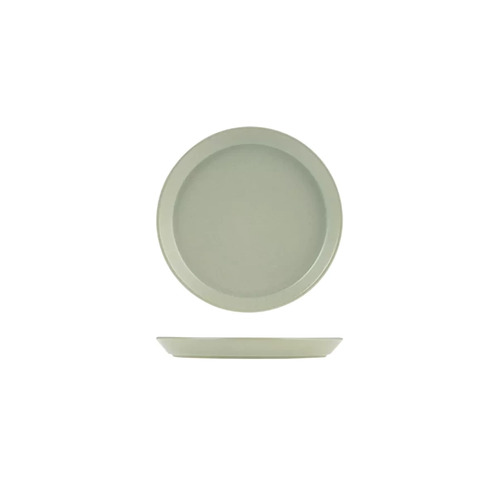 280mm Tapered Plate Pistachio Zuma (Stackable)