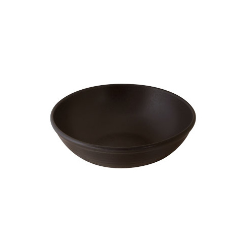 195mm Round Bowl Charcoal Zuma