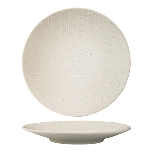 275mm Coupe Plate Zen White