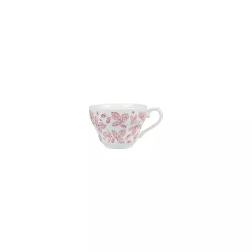 198ml Tea/Coffee Cup Cranberry Vintage Prints