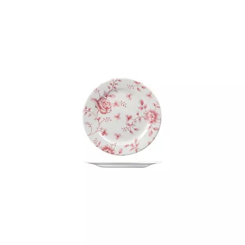 170mm Rose Chintz Cranberry Vintage Prints