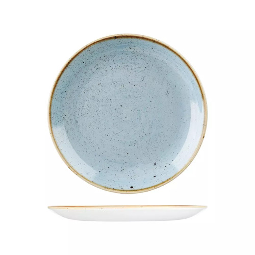 260mm Coupe Plate Duck Egg 