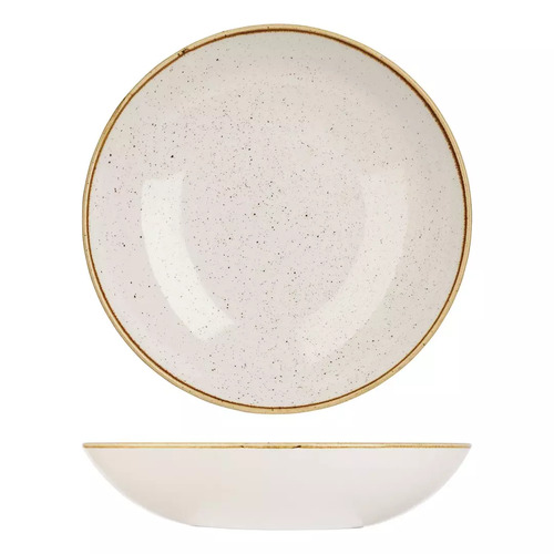 248mm Coupe Bowl Barley White