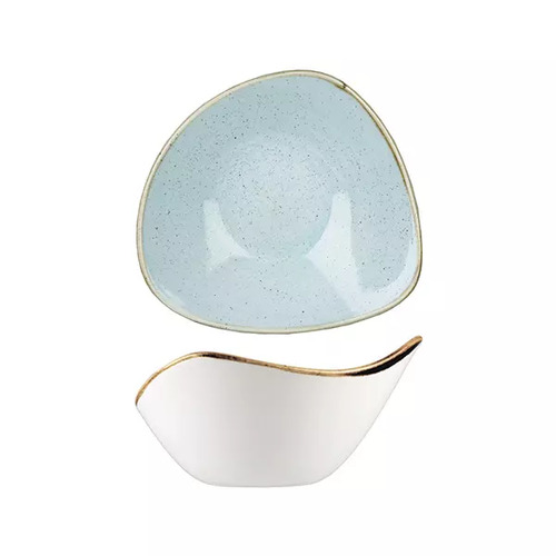 153mm Triangular Bowl Duck Egg 