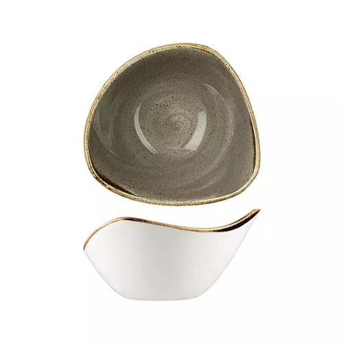 153mm Triangular Bowl Peppercorn