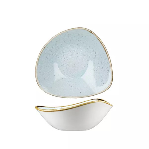 185mm Triangular Bowl Duck Egg