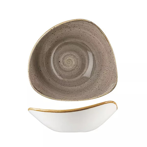 185mm Triangular Bowl Peppercorn