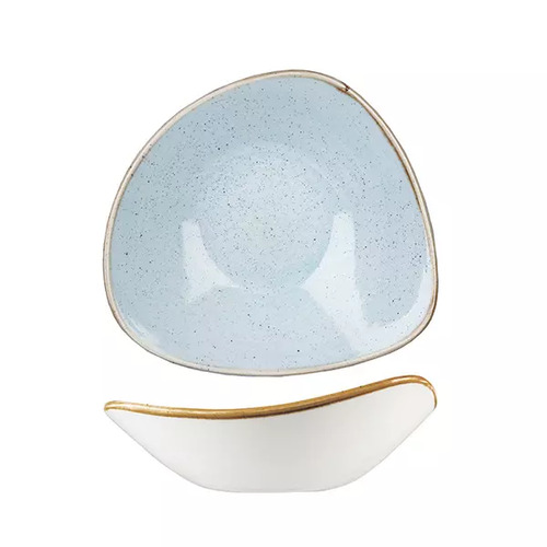 230mm Triangular Bowl Duck Egg 