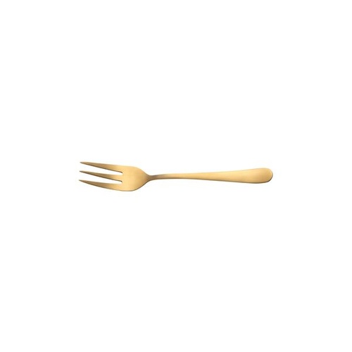 Matt Gold Cake Fork 