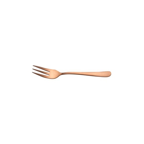 Matt Copper Cake Fork 