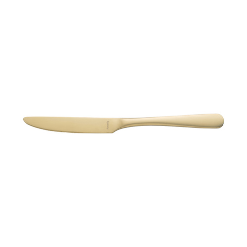 Matt Champagne Table Knife Amefa Austin