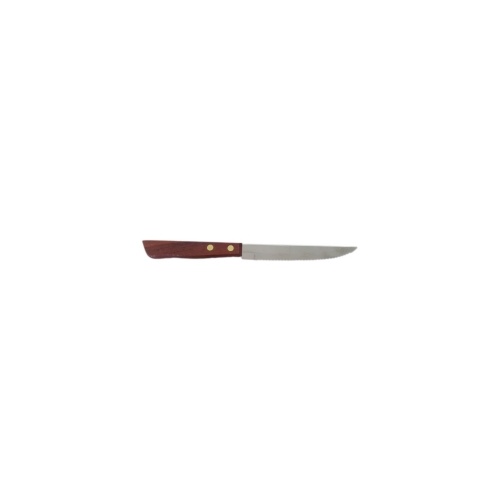 Steak Knife Wooden Handle Thin