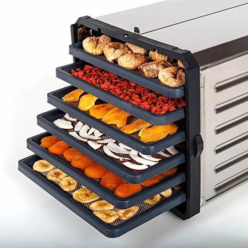 6 Tray S/S Dehydrator Pro Deluxe