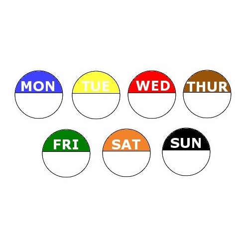 Tuesday Label - 1000 Per Roll