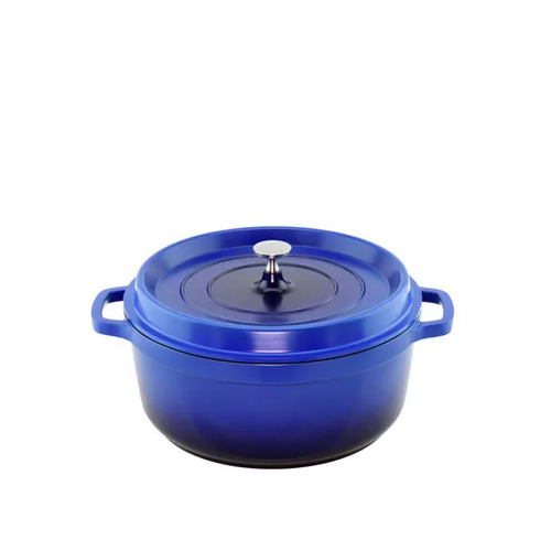 AluChef Round Casserole Blue - For EcoServe Large Stand