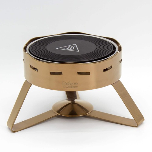 ECO Serve Large Round Buffet Stand PVD Rose Gold - Base Only