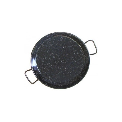 150mm Tapa/Paella Pan-Black Enamel