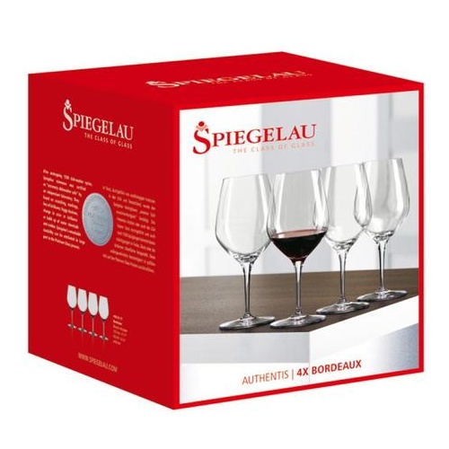 750ml Four Pack of Authentis Burgundy 