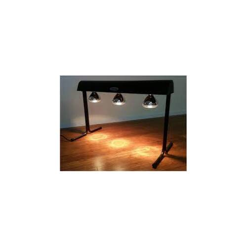 Hayman Heat Light Station Black - 3 Lamp