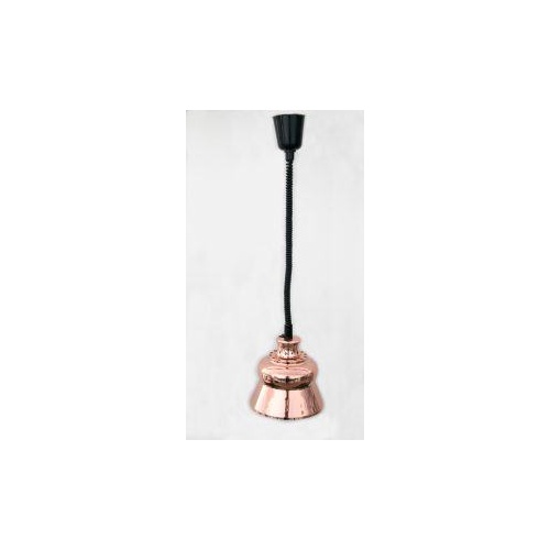 Copper Finish Heat lamp, shade diameter 228mm