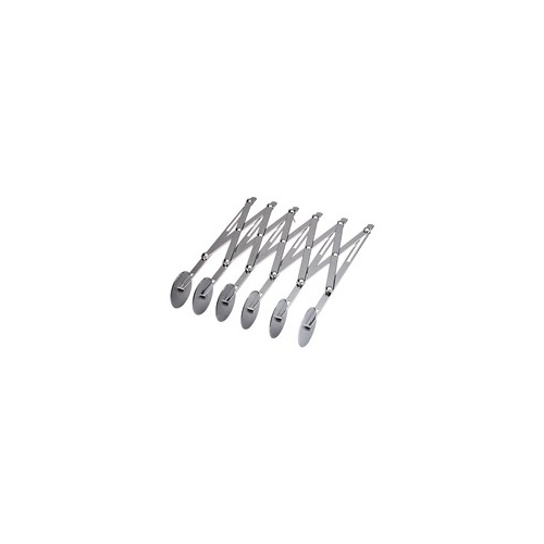 7 Wheel Dough Divider - Stainless Steel
