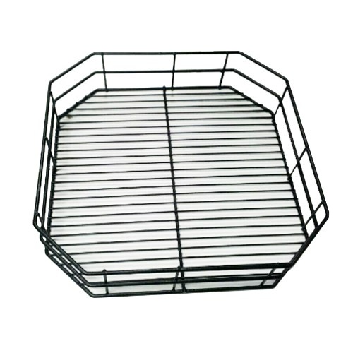 435x435mm  Black  Glassrack
