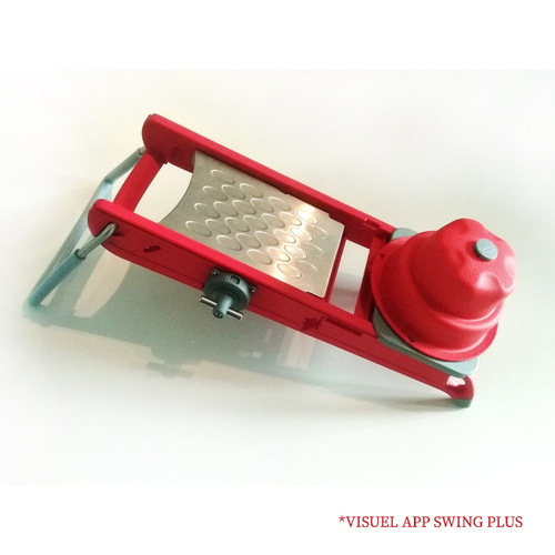 Swing Plus Mandolin Red Polymer 3 Blades - De buyer