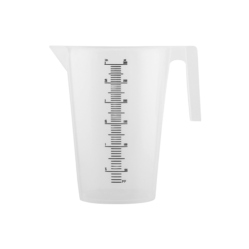 3 Litre Plastic Measuring Jug, stacking