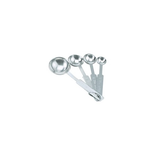 4 Piece Measuring Spoon Set - Stainless Steel (66468)