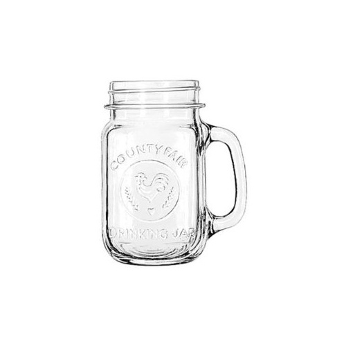 488ml Drinking Jar with handle 