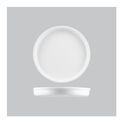 210mm Round Lipped Healthcare Plate