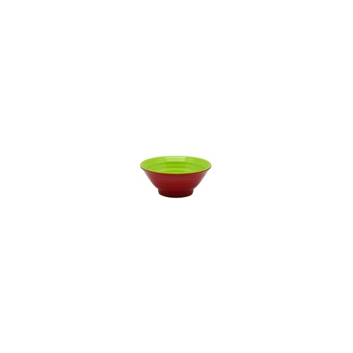 88mm Sauce Dish Lime Green/Red Melamine