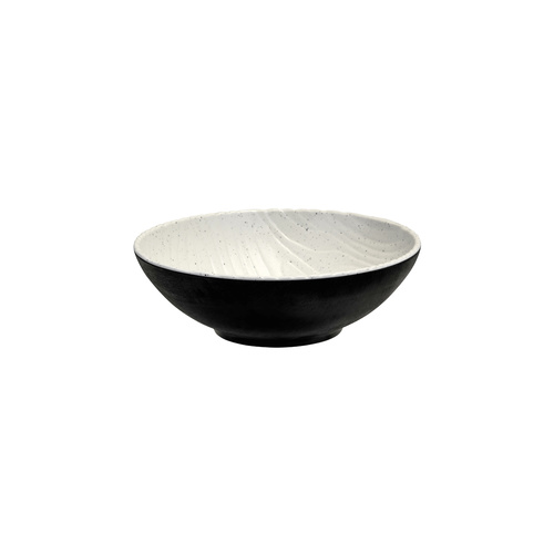 254mm Round Bowl, Stone Natural/Black, Cheforward