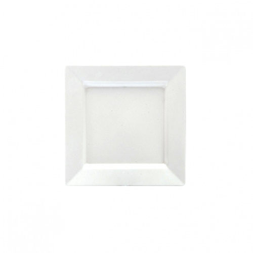 255 x 255mm Square White Platter - Melamine