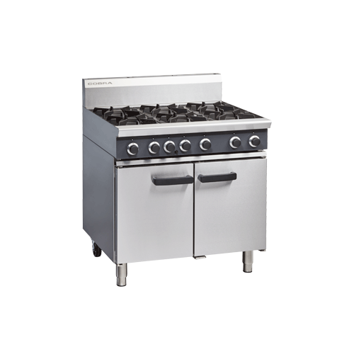 Moffat Cobra Gas Static Oven With 6 Hobs 