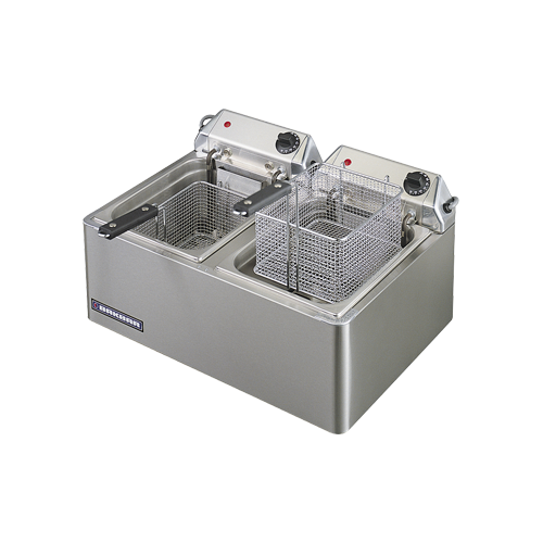 Bakbar EC64 Twin Tank Bench Top Fryer