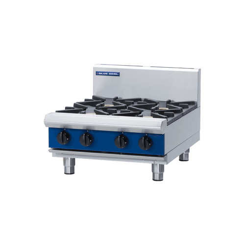 Blue Seal G514C-B Gas Bench Model 2 Hobs &amp; 300mm Grill Plate - 600mm Wide